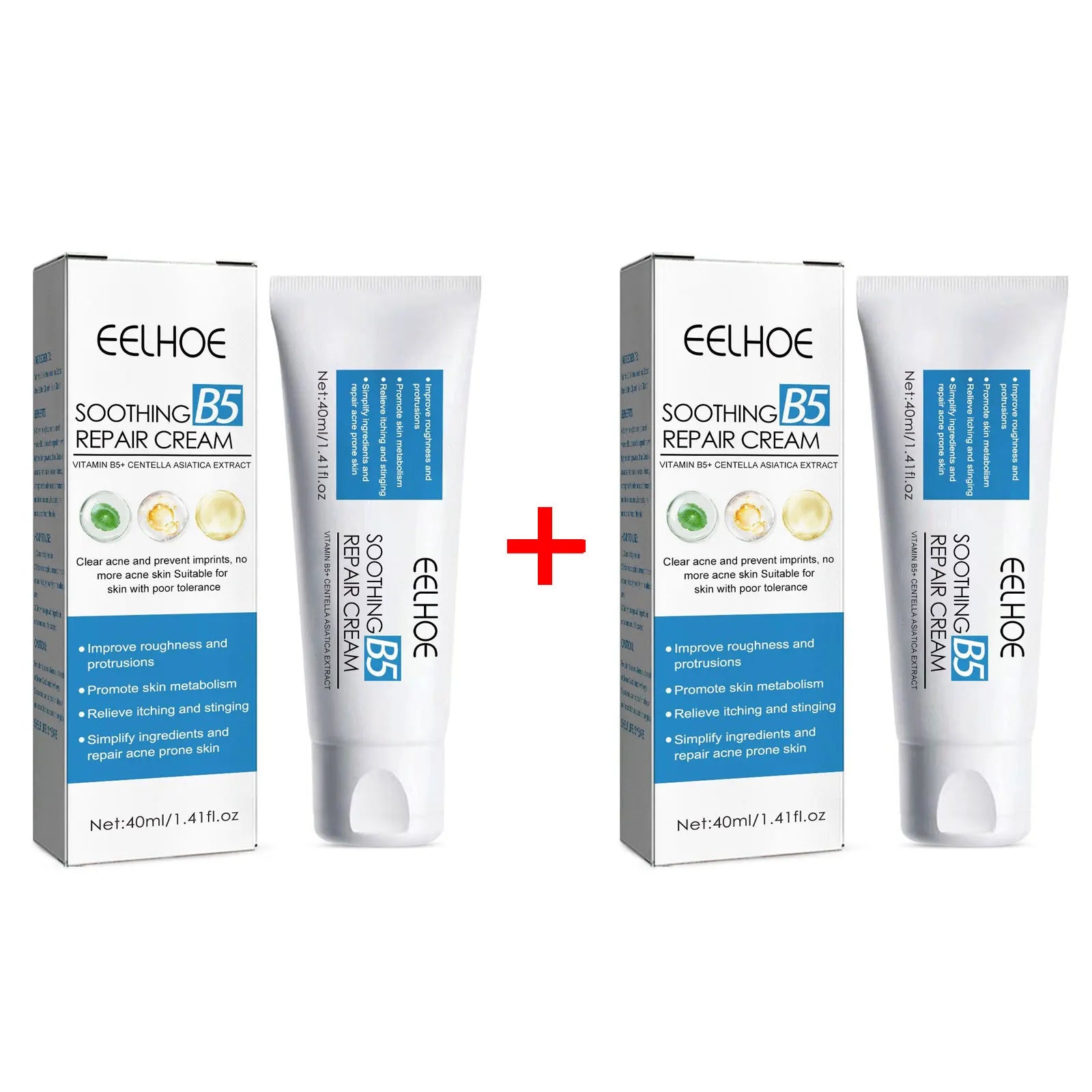 Centella Asiatica Repair Cream For Moisturizer Boost Skin Metabolism Brighten Skin Restore Skin Shrink Pores A-cne Removal Cream