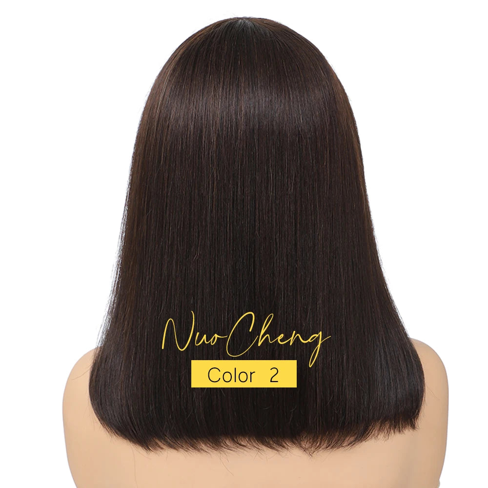 Bob Wig Human Hair 13X4 HD Lace Frontal Short Straight Lace Front Bob Wigs for Black Women Human Hair Wine Red 99J Burgundy