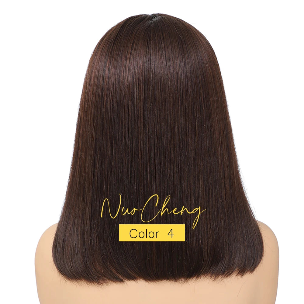 Bob Wig Human Hair 13X4 HD Lace Frontal Short Straight Lace Front Bob Wigs for Black Women Human Hair Wine Red 99J Burgundy